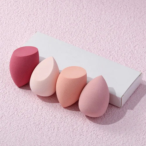 4 Pcs Beauty Egg Makeup Sponge Blenders Beauty Sponges Foundation