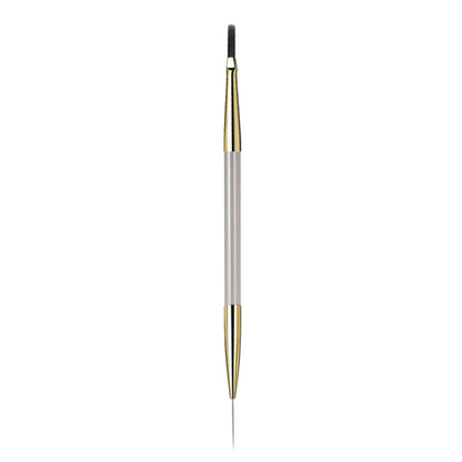1/2PCS French Plaid Nail Art Brushes Set - Line Grid Pattern Drawing