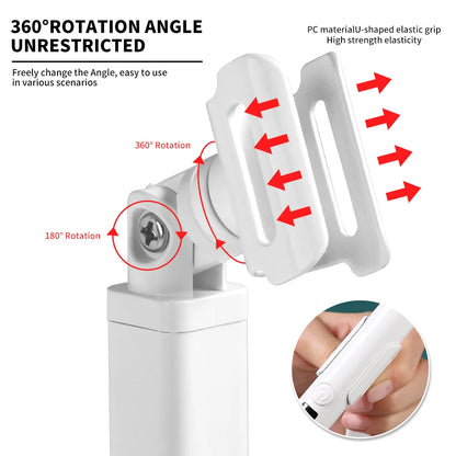 Portable Nail UV LED Lamp And LED Light Support Base Rechargeable for