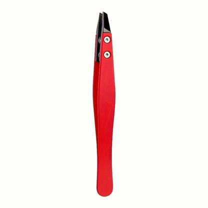 Zirconia Ceramic Pointed Tweezers Stainless Steel Tweezers with