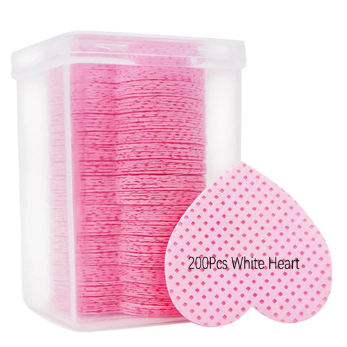 LULAA Glue Wipes Lint Free Nail Wipes Non-Woven Fabric Lash Glue Wipes