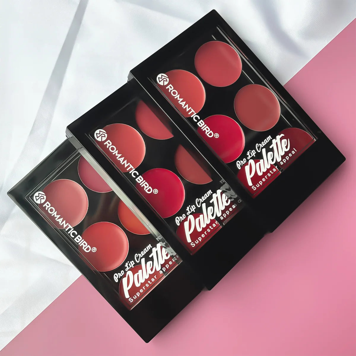 6-color blush and contouring all-in-one palette, pearlescent matte