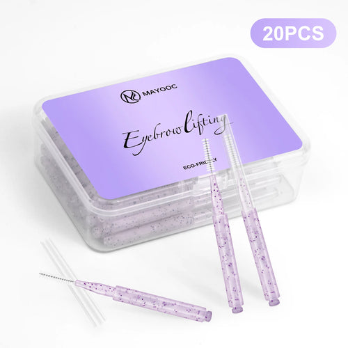 MAYOOC Mini Eyebrow Brush Brow Perm Brush Disposable Brow Lifting