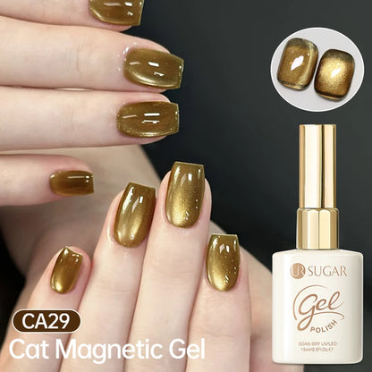 UR SUGAR 15ml Cat Magnetic Gel Nail Polish 30 Colors Semi Permanent