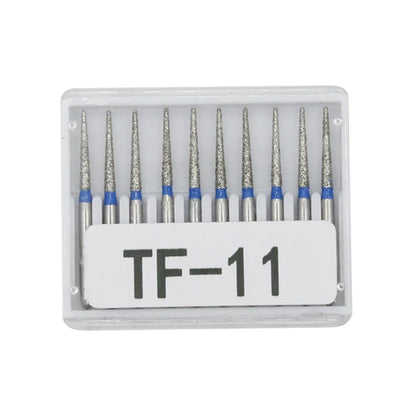 Dental Diamond Burs 10 pieces/set FG diameter drill bit 1.6mm