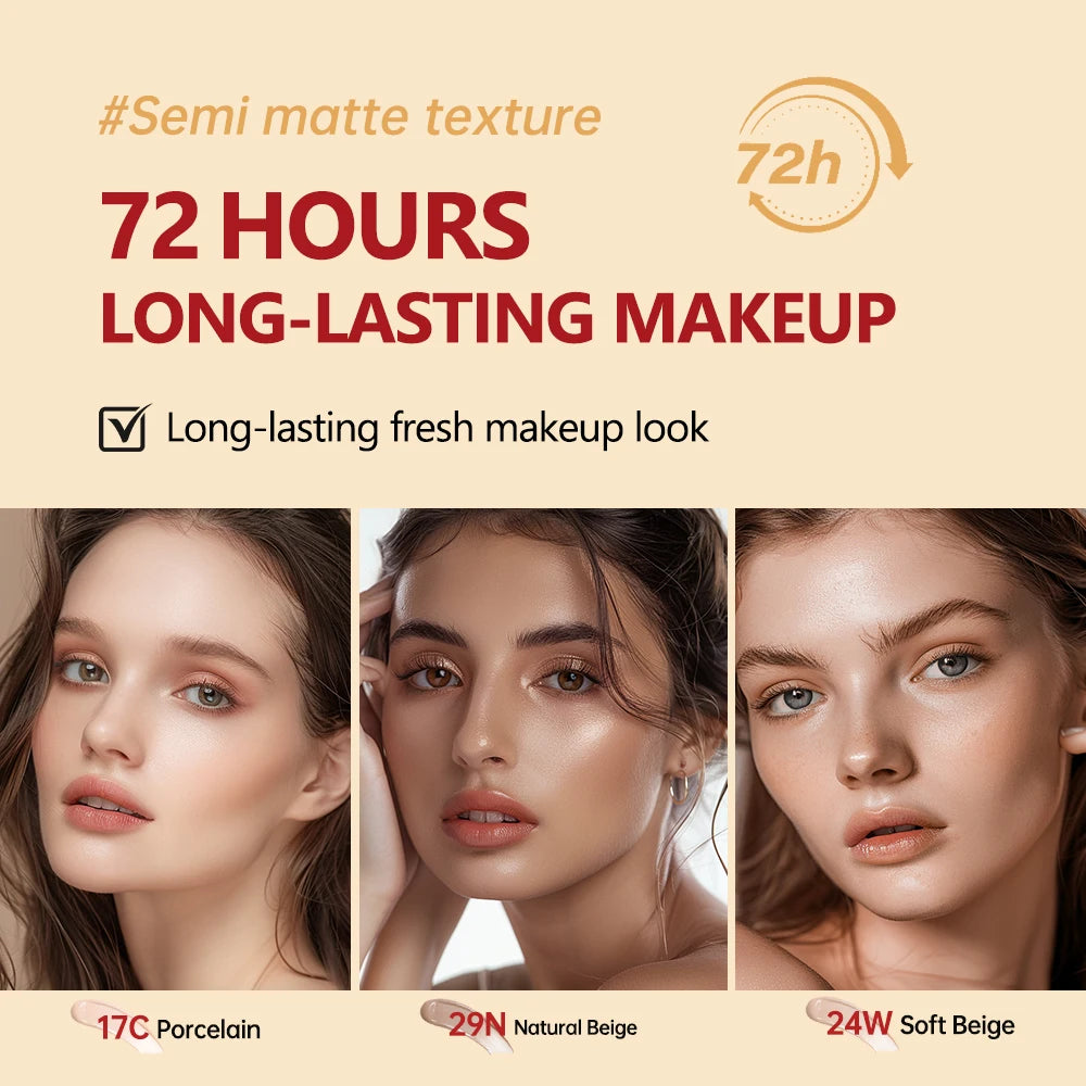 Sunscreen Cushion Foundation Fit Cushion Foundation Full Coverage