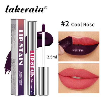 Blading Lip Gloss Peel and Stick Set Long-lasting Waterproof Pink Lip