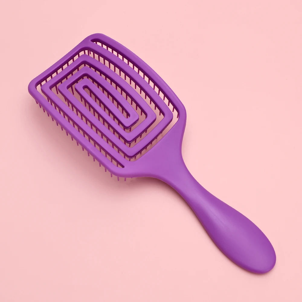 Barber Shop Hair Brush Salon Massage Scalp Hair Comb Women