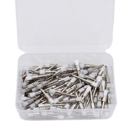 100PCS/Box Dentistry Polishing Brush Nylon Flat Head Latch Teeth