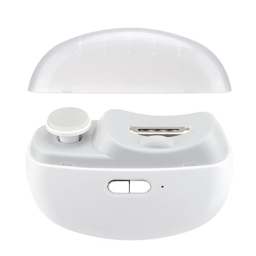Electric Auto Nail Clippers Manicure Anti-Splash Nail Trimmer For Baby