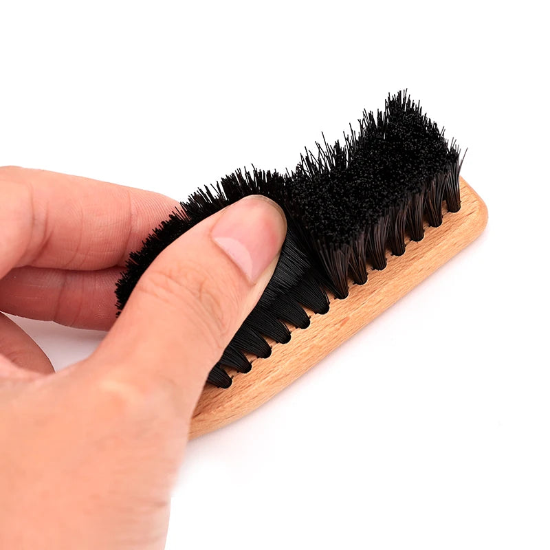 Barbertop Men Beard Brush Wooded Handle Soft Hair Cleaning Brush
