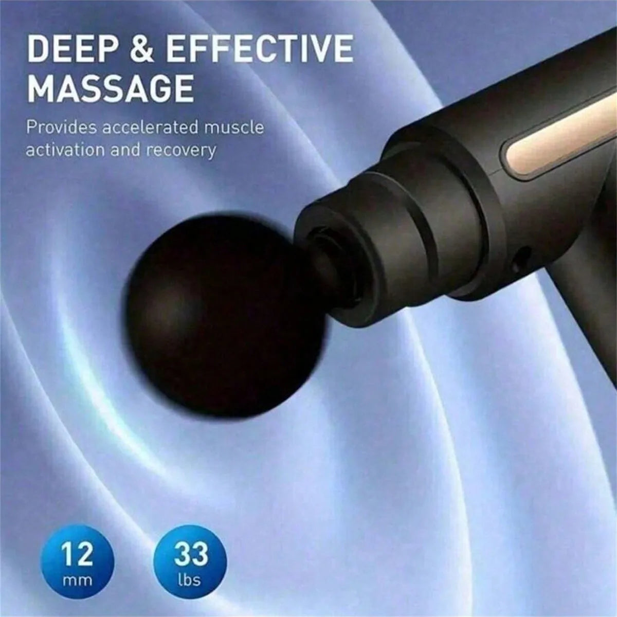 2026 High-Power Muscle Relaxer - Rechargeable Deep Tissue Massage Gun