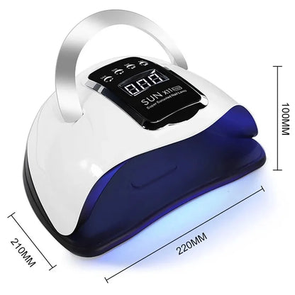 SUN X11 MAX Professional Nail Drying Lamp for Manicure 280W Nails Gel