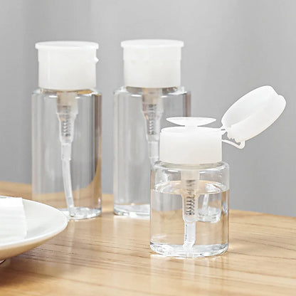 Refillable Bottles Push-type Bottling Push Down Empty Pump Dispenser