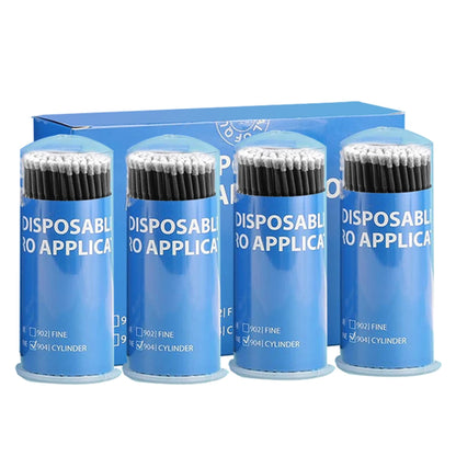 100Pcs/Bottle Dental Micro Brush Denspay Dental Disposable Micro