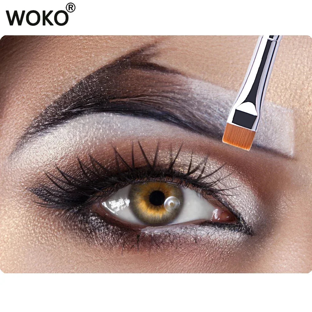 212 Flat Eyebrow Brush Ultrathin Eyebrow Makeup Brushes Flat Eyeliner