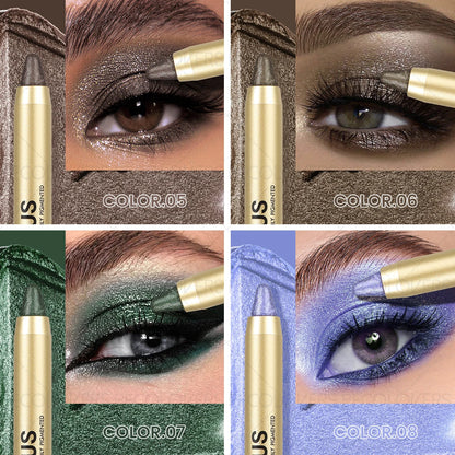 Smudge-Proof & Waterproof Eyeshadow Stick,Dual-Ended Eye with Shadow