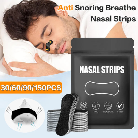 Anti Snoring Nose Strips for Breathing Correction Physical Expansion
