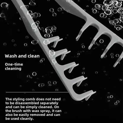 New Volumizing Wide-Tooth Hair Styling Comb Textured Styling Comb