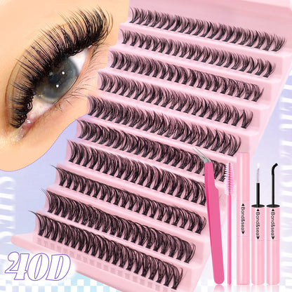 720/200pcs eyelash Extension Kit Fluffy Eyelash Extension kit with