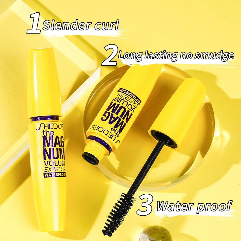 Waterproof and Slender Eye Black, Curly, Thick, Natural, Easy to