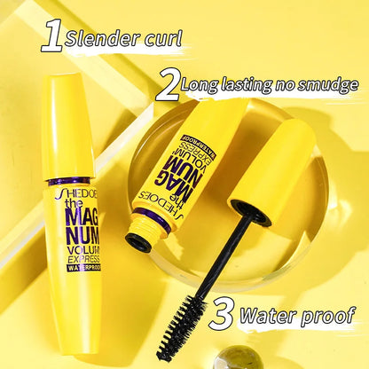 Waterproof and Slender Eye Black, Curly, Thick, Natural, Easy to