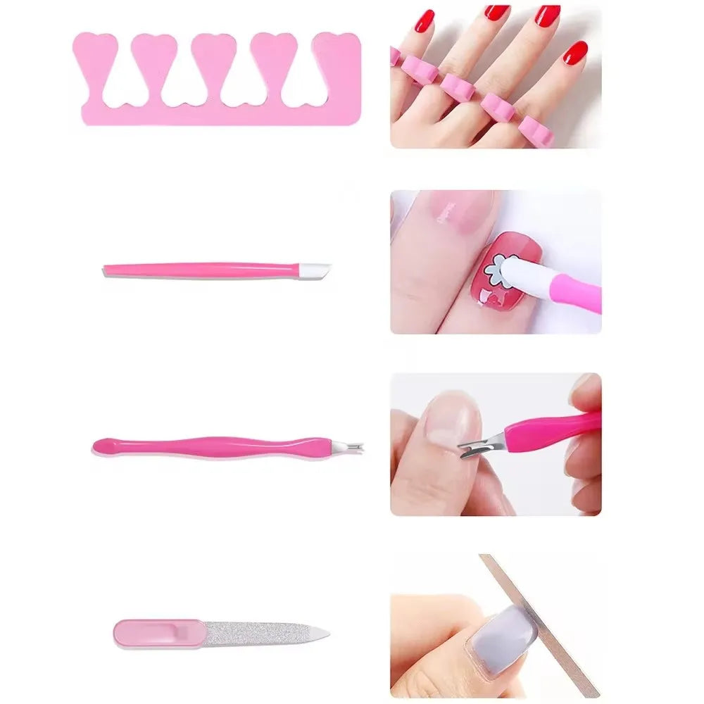 LINMANDA Professional USB Electric Nail Drill Polish File Kit with UV