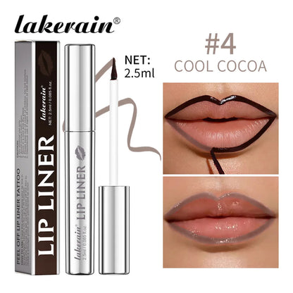 Lip Liner Pencil Peel Off Lip Stain Tattoo Long Wearing Matte