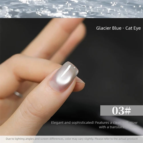 MIANEL Blue Tears Cat Eye Series 3 Colors Unique Blue Color And