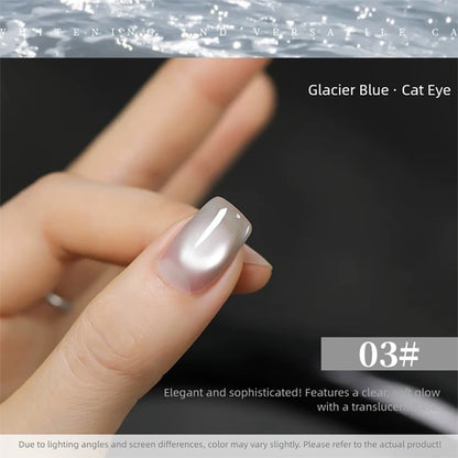 MIANEL Blue Tears Cat Eye Series 3 Colors Unique Blue Color And