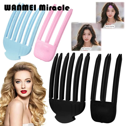 1/2pcs New Heatless Hair Care Roots Natural Fluffy Hair Clip No Heat