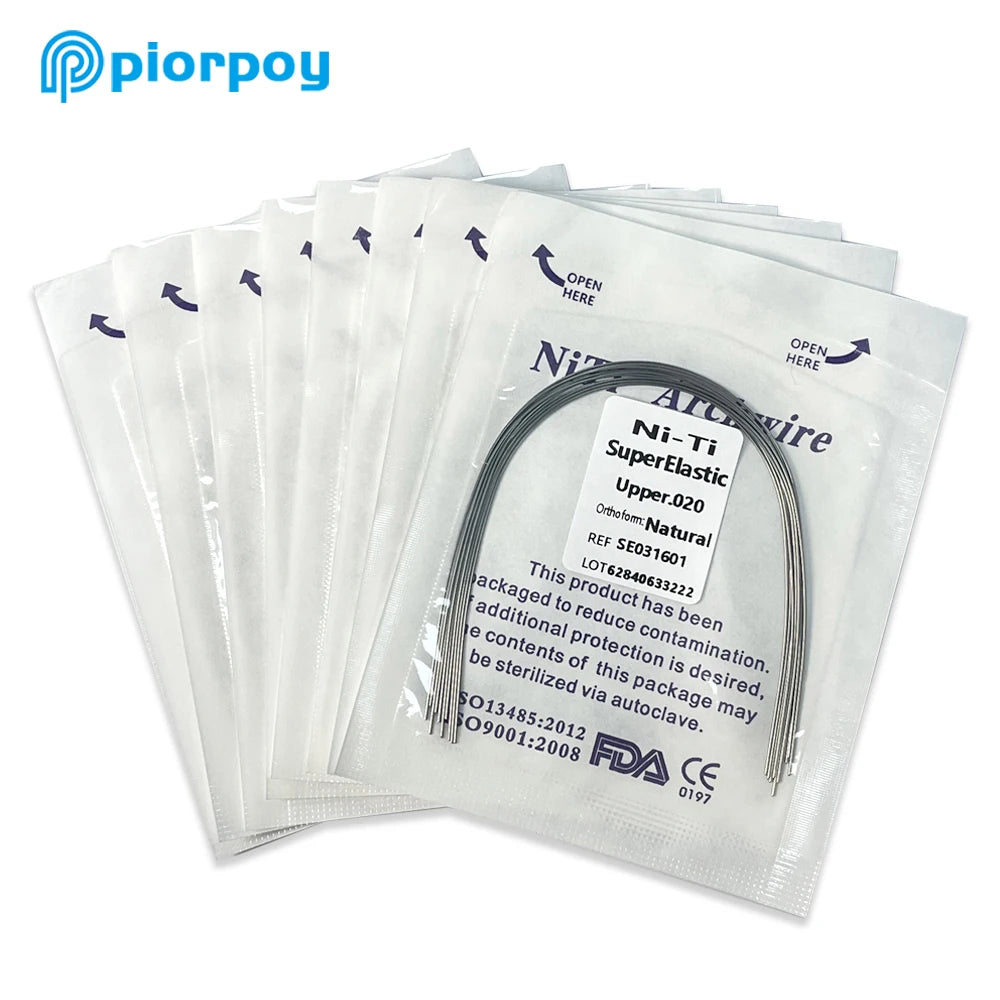 Clearance_PIORPOY 10Pcs Orthodontic Dental Super Elastic Niti Arch
