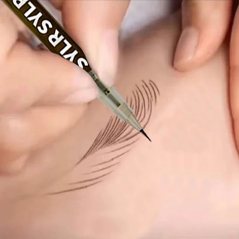 0.008mm Ultra Fine Eyebrow Pen Long Last Smudge Proof Waterproof