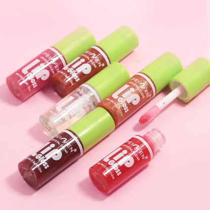 6PCS Moisturizing Lip Gloss Transparent Lip Oil Hydrating Lip Glaze