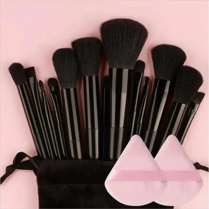 Professional Makeup Brush Set - Soft Fluffy Cosmetic Brushes for