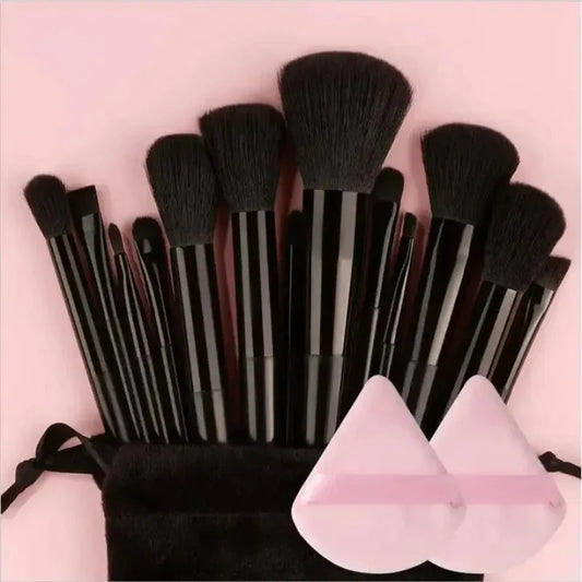 Professional Makeup Brush Set - Soft Fluffy Cosmetic Brushes for