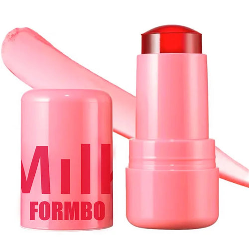 1/2/4PCS Jelly Lipstick Cheek Blush Stick Long Lasting Moisturized