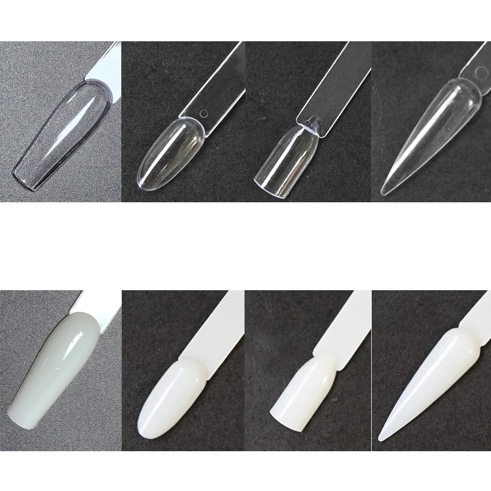80/50/20pcs Nail Display Sticks Nail Swatch False Nail Tips Nail Gel