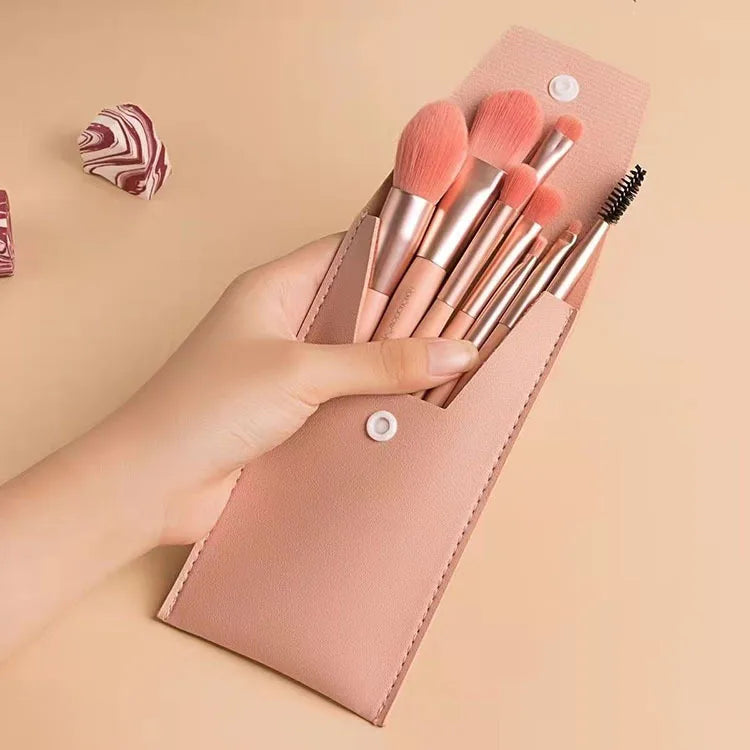 Makeup Brush Kit - 8 Piece