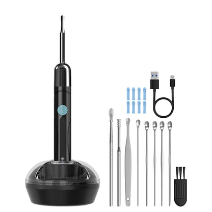 WiFi Endoscope 4.2mm 1080P Ear Picker Camera with Ear Spoon Base for