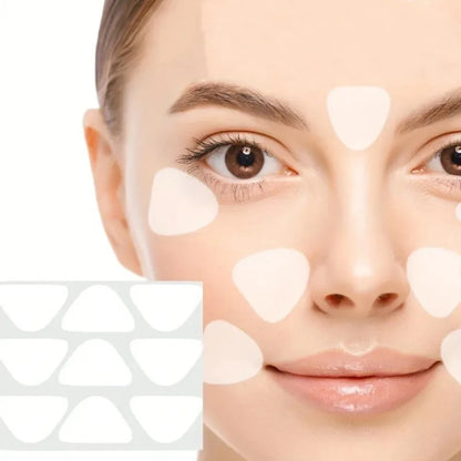 27/36/90PCS Forehead nasolabial fold patch PE material forehead and