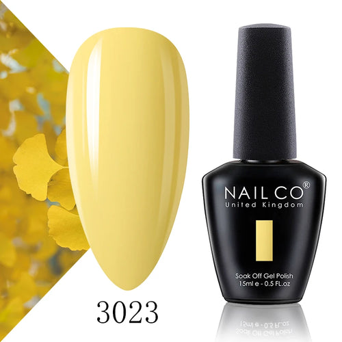 NAILCO 15ml Translucent Color Gel Nail Polish Vernis Semi Permanent UV
