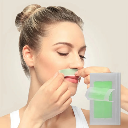 Professional Warning Tapes For Summer Hair Removal, Double Face Cold