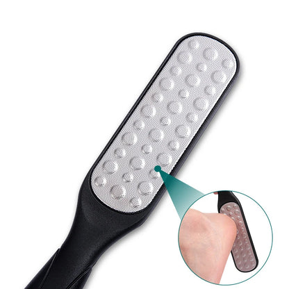 1pc Stainless Steel Foot File Double-Sided Foot Rasp Callus Remover
