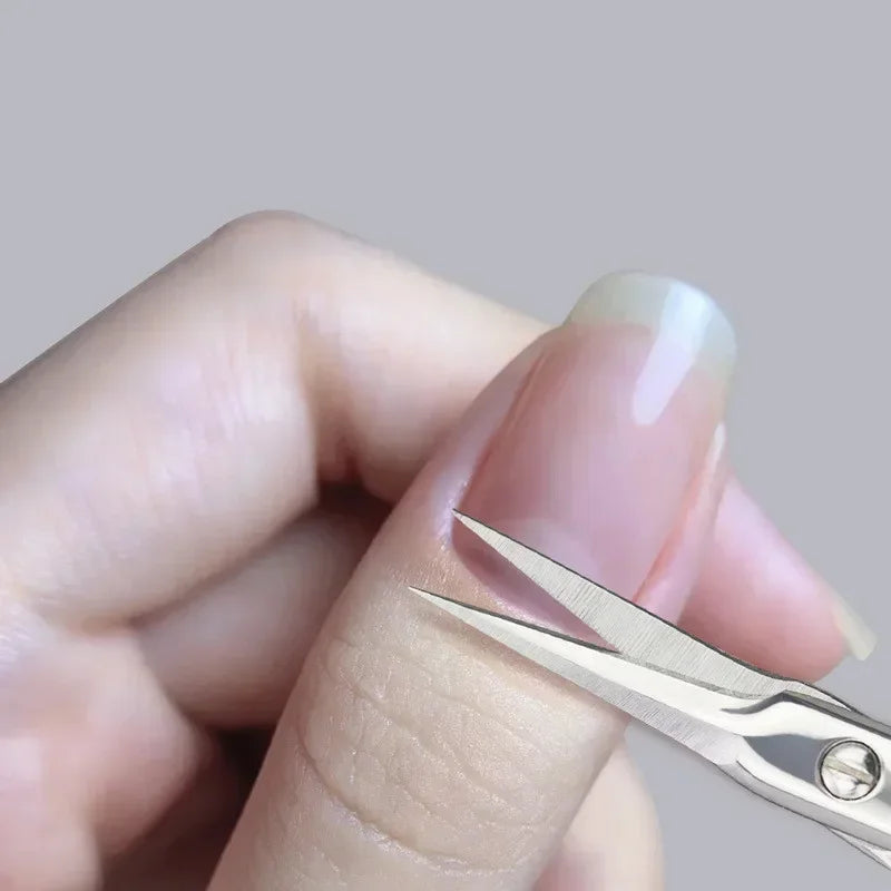 Stainless steel cuticle scissors for nail art Russian style dead skin