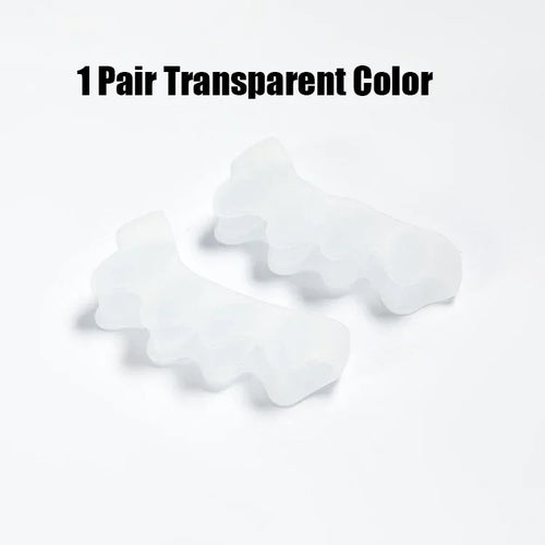 1 Pair Silicone Toe Separator, Bunion Corrector,Hammer Toe Corrector,