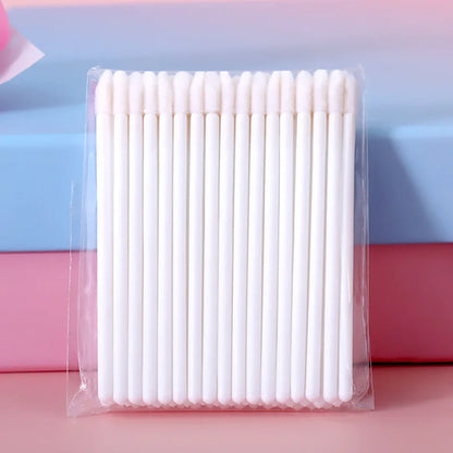 100Pcs  Lipstick Wands Set Cosmetic Makeups Tools Make Up Brushes Lash