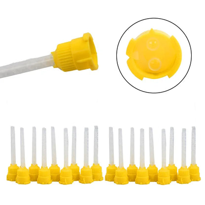 50/100/150pcs Dental Mixing Tips Tubes Disposable Nozzles Head