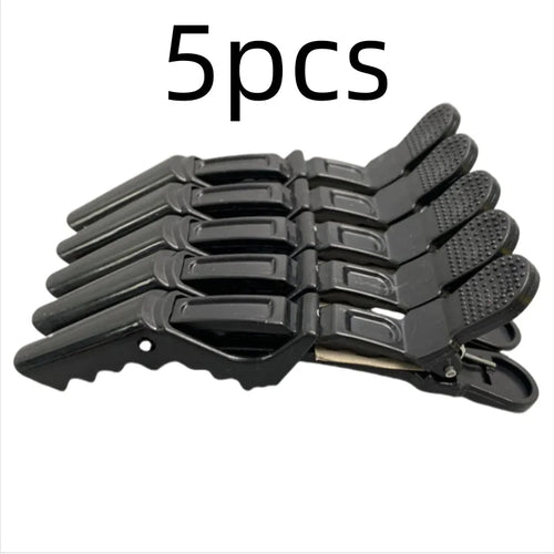 5-30pcs Alligator Hair Clip Plastic Nonslip Hairpin Black Pink Durable