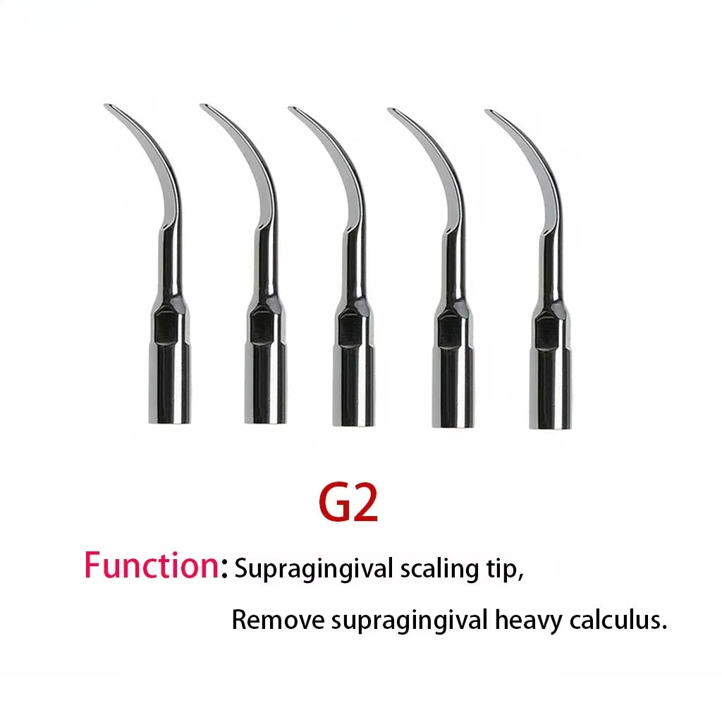 5Pcs/Pack Dental Scaler Tips Ultrasonic Scaler Tip Fit EMS Woodpecker